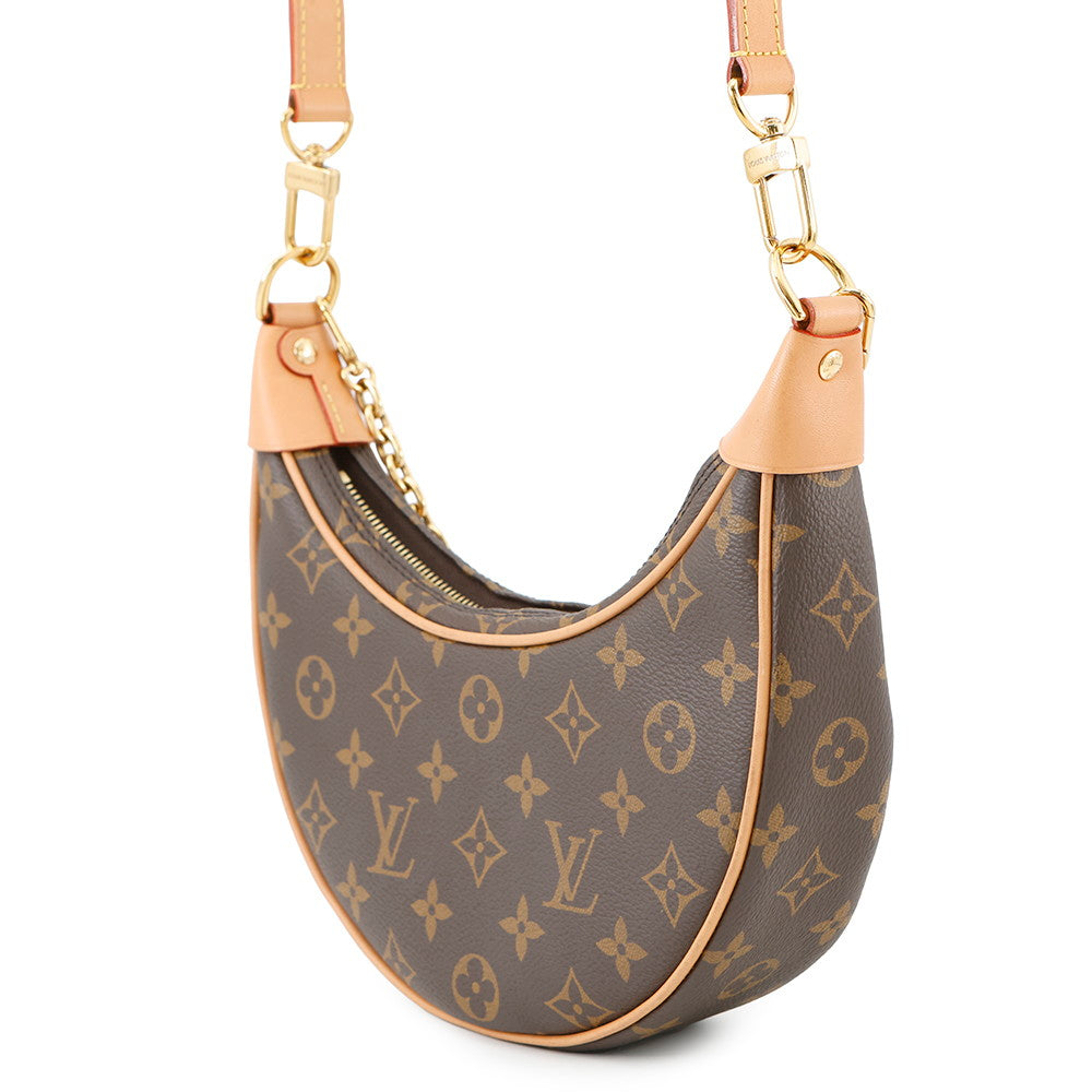 Louis Vuitton loop BrownM81098 Monogram Handbag