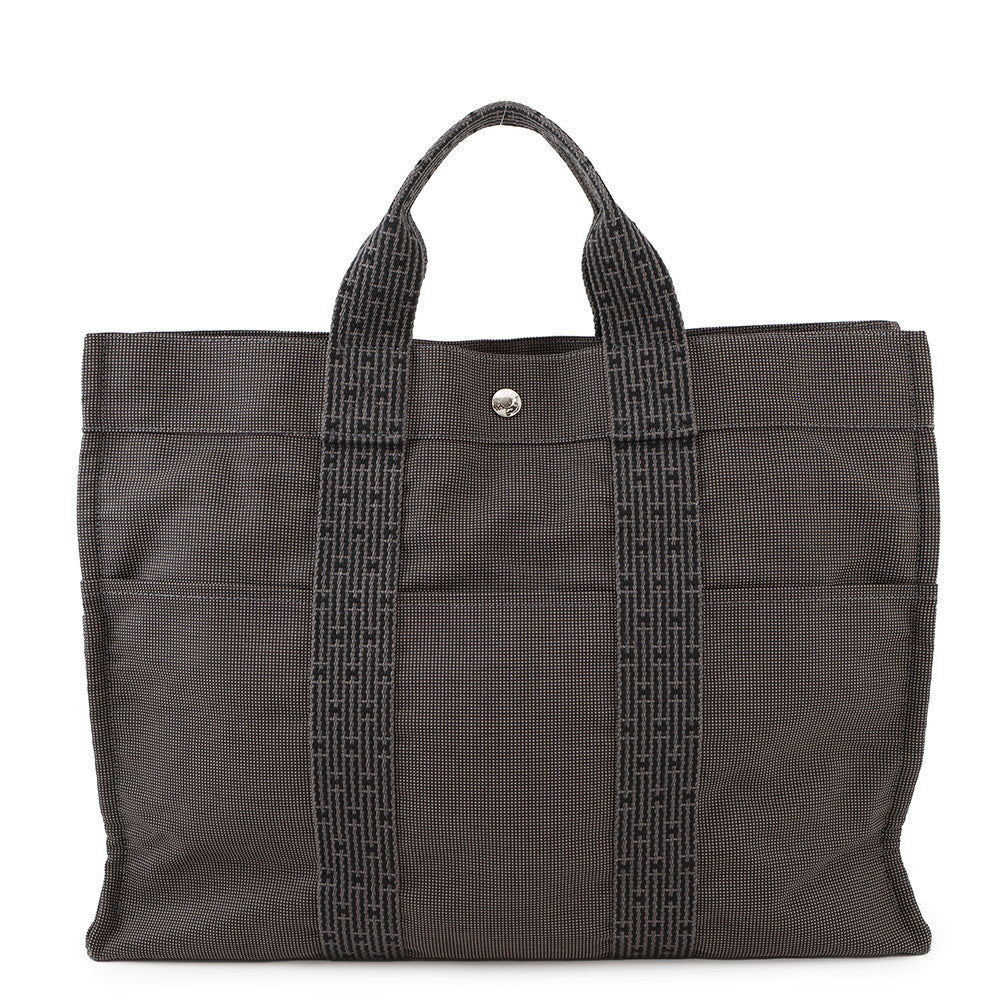 Her Line Gray Size Mm Handbag Canvas Travel Bag