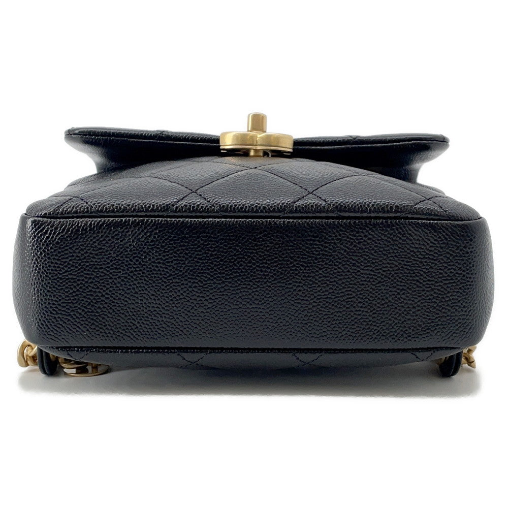 Chanel Matelasse Backpack BlackAS3108 Caviar Leather