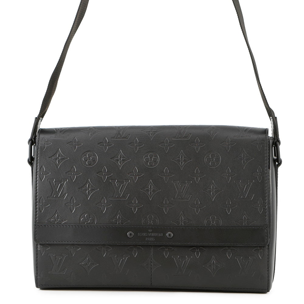 Louis Vuitton Sprinter messenger NoirM44729 Shadow Monogram Crossbody Bag
