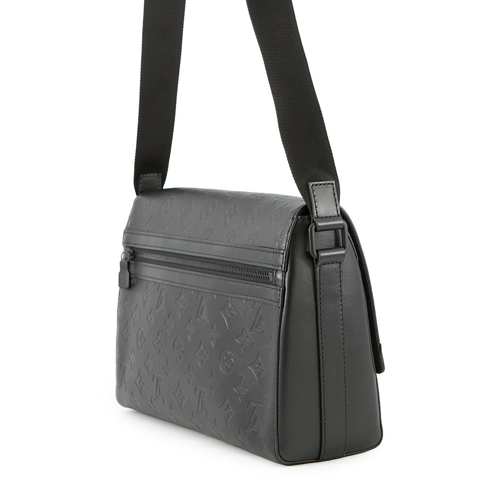 Louis Vuitton Sprinter messenger NoirM44729 Shadow Monogram Crossbody Bag