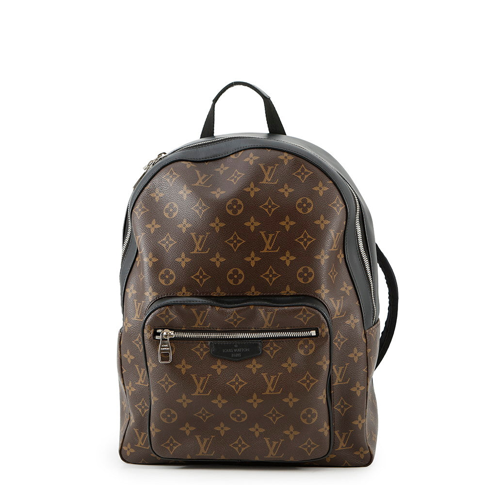 Louis Vuitton Josh NV BordeauxM45349 Macassar Monogram Canvas Handbag
