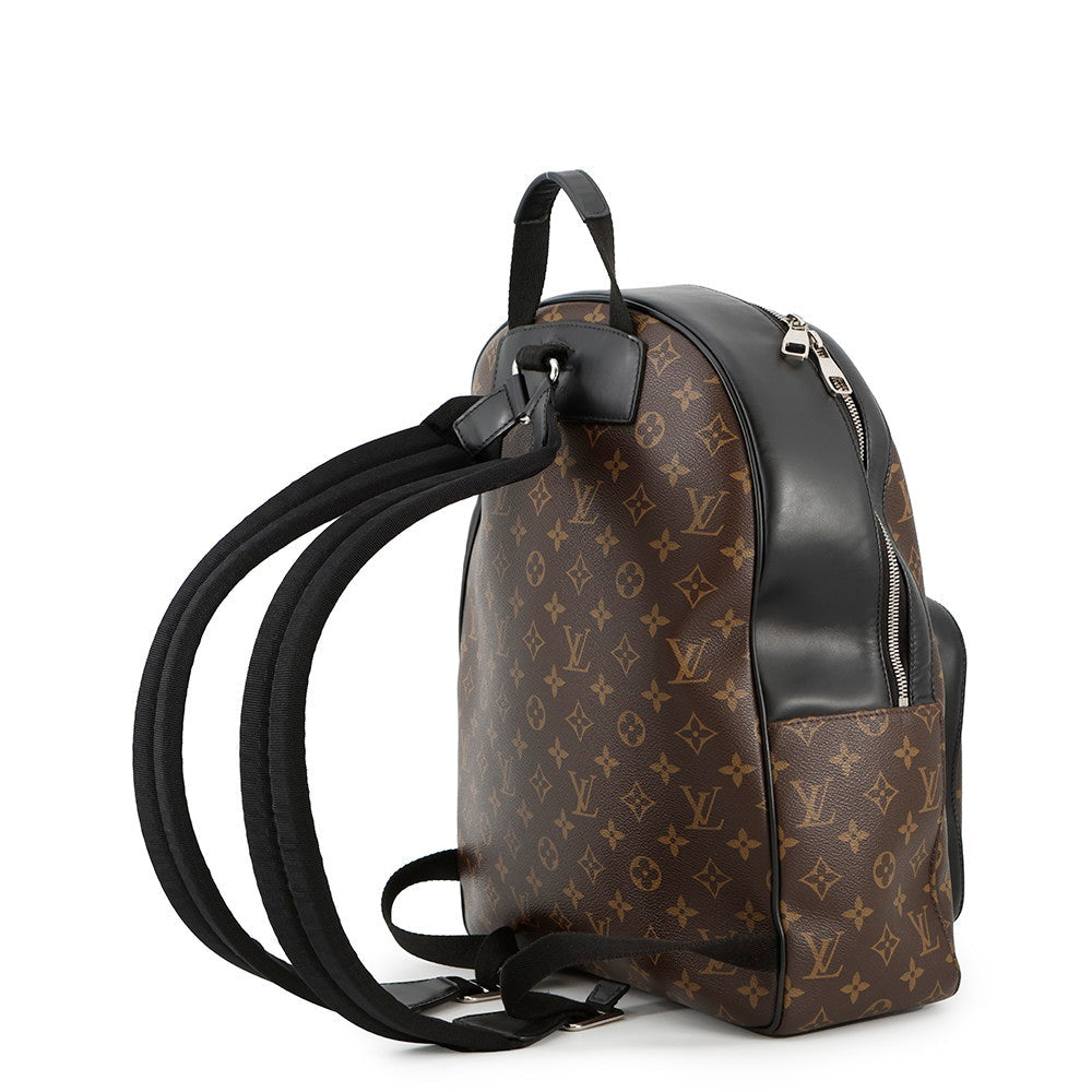 Louis Vuitton Josh NV BordeauxM45349 Macassar Monogram Canvas Handbag