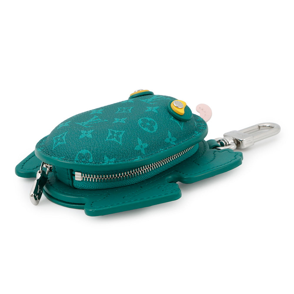 Louis Vuitton Frog Charm Borneo GreenM02238 Monogram Key Chain