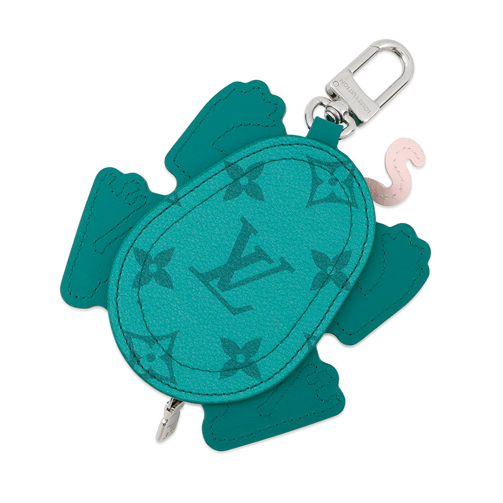 Louis Vuitton Frog Charm Borneo GreenM02238 Monogram Key Chain