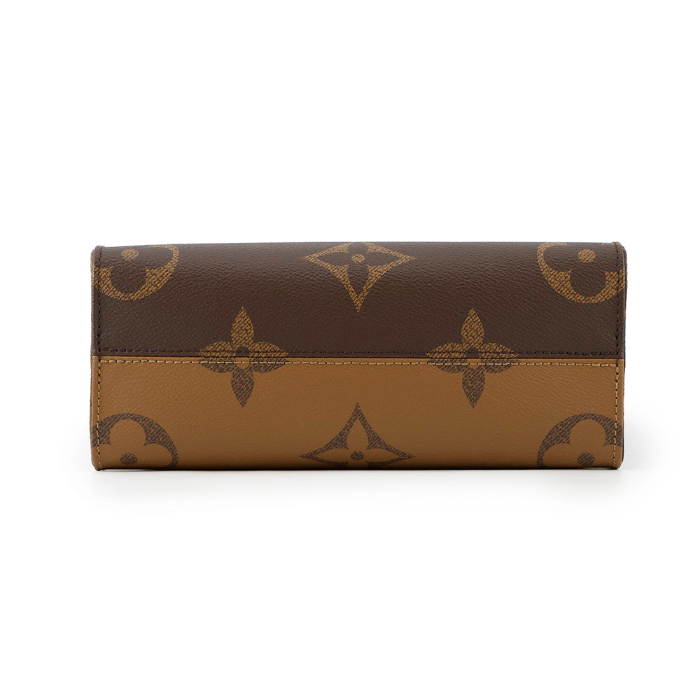 Louis Vuitton Onthego RedM46373 Reverse Giant Monogram Handbag