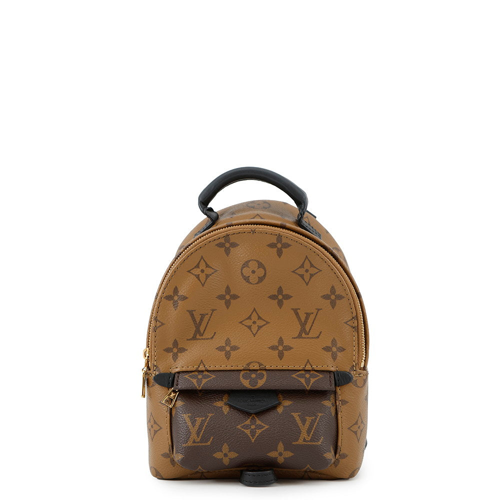 Louis Vuitton Palm Springs Backpack NoirM42411 Reverse Monogram Canvas Jewelry