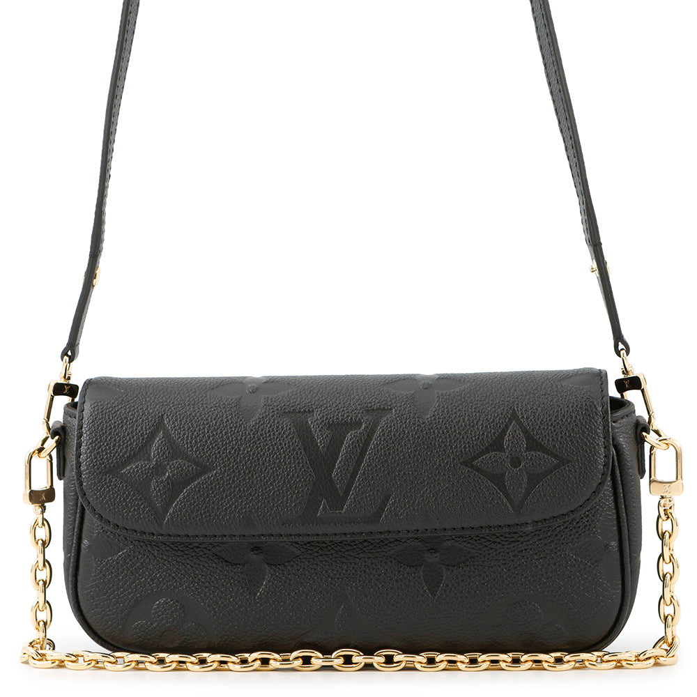 Louis Vuitton on Ivy BlackM82154 Monogram Leather Empreinte Wallet Case
