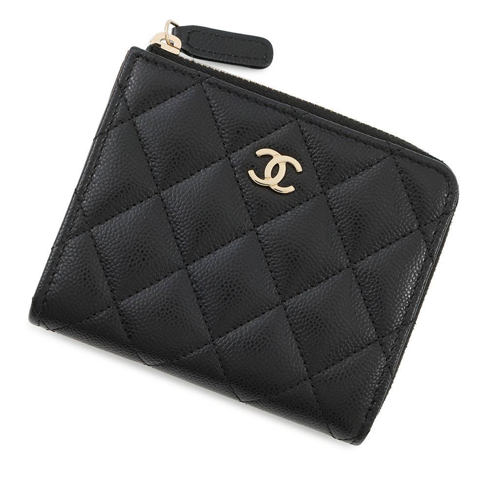 Chanel Timeless Classics L-shaped BlackAP3999 Caviar Leather Handbag