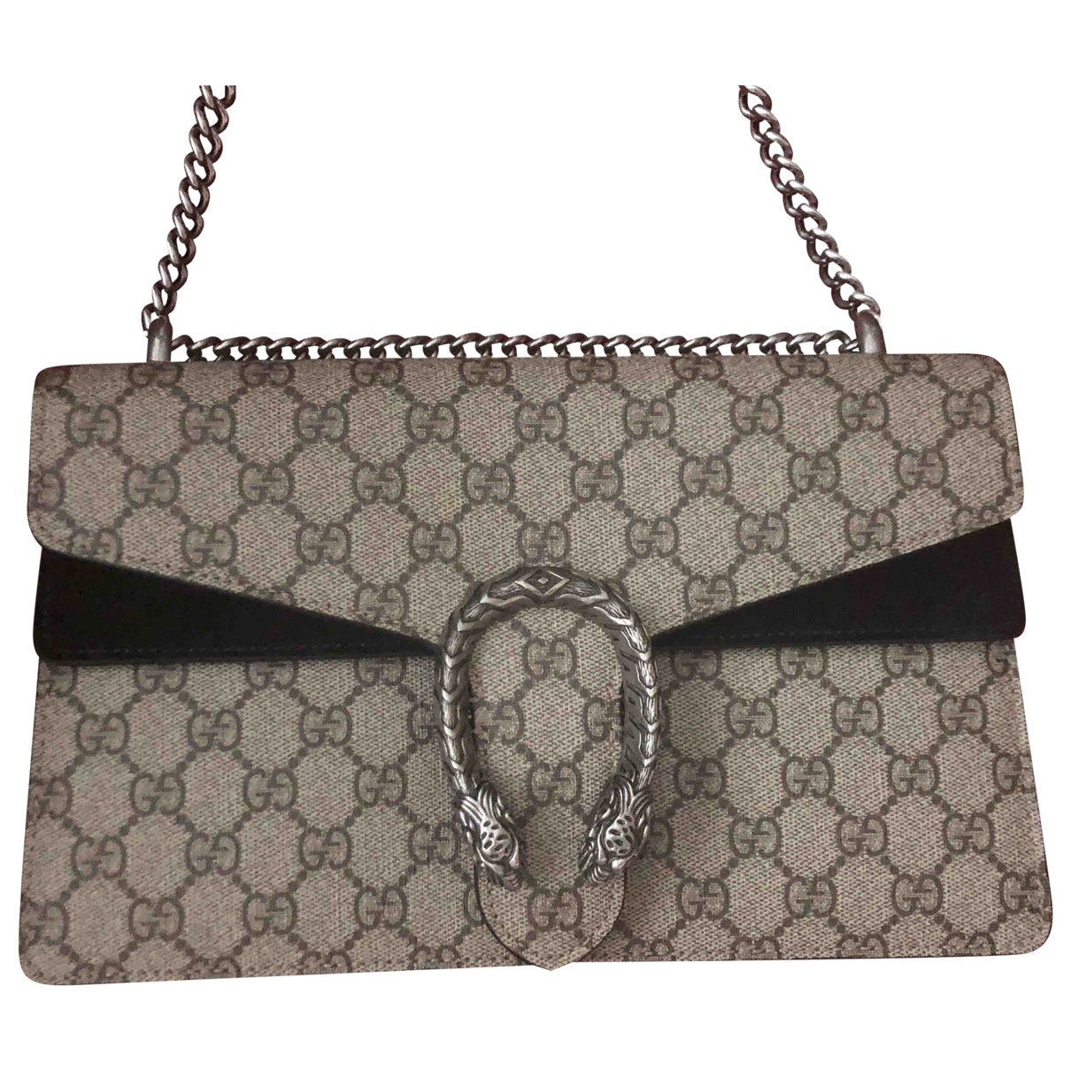 Gucci dionysus beige cloth handbag