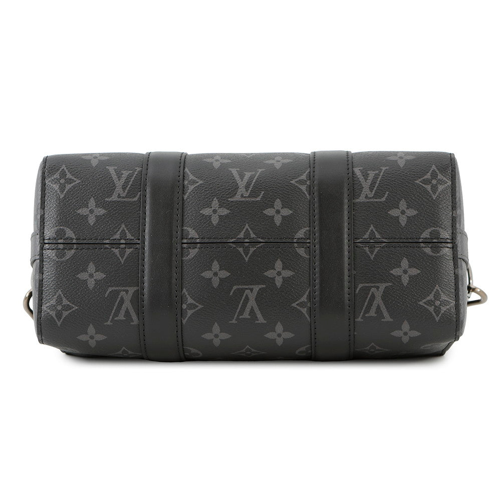 Louis Vuitton City・Keepall NoirM45936 Eclipse Reverse Monogram Travel Bag 3