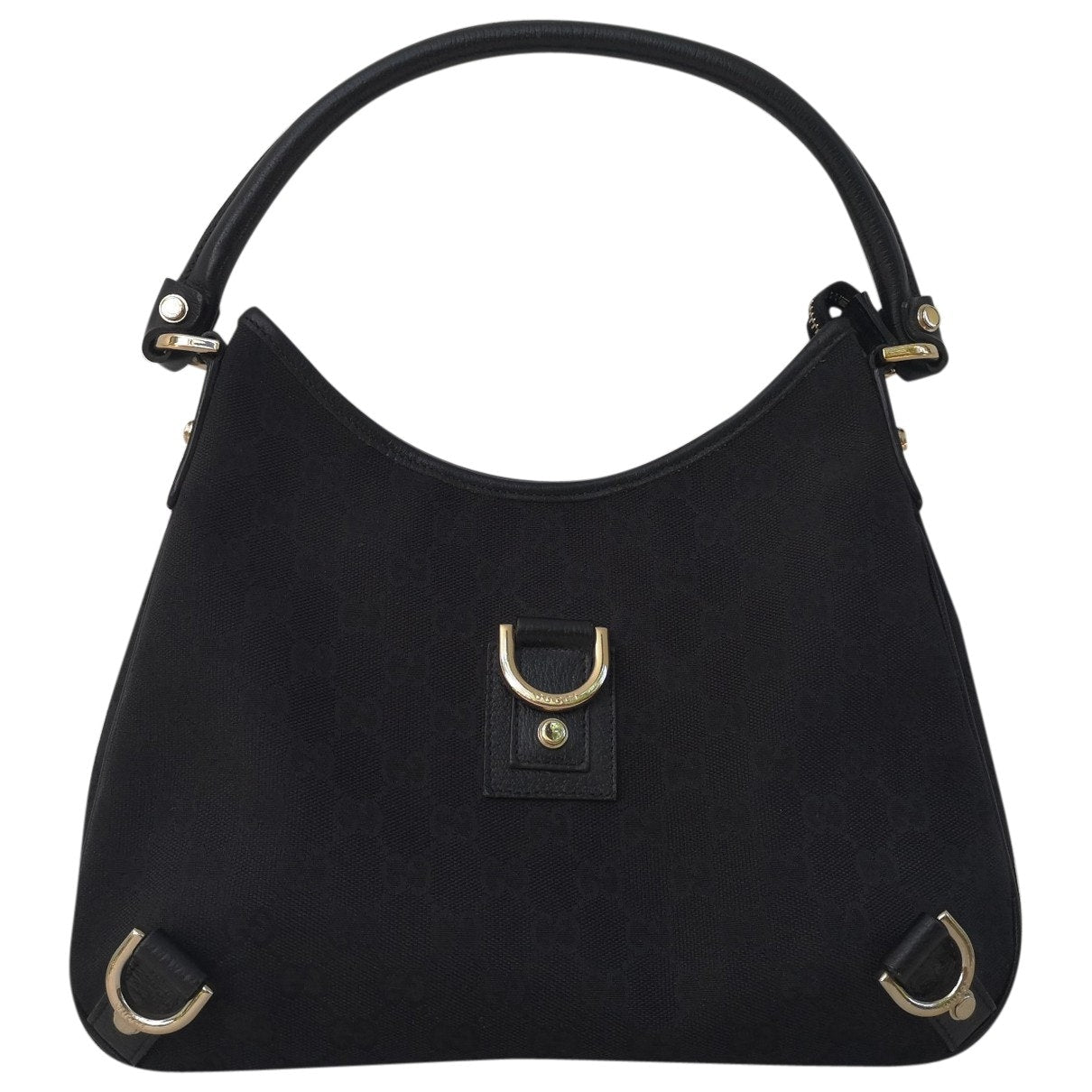 Gucci black cloth handbag