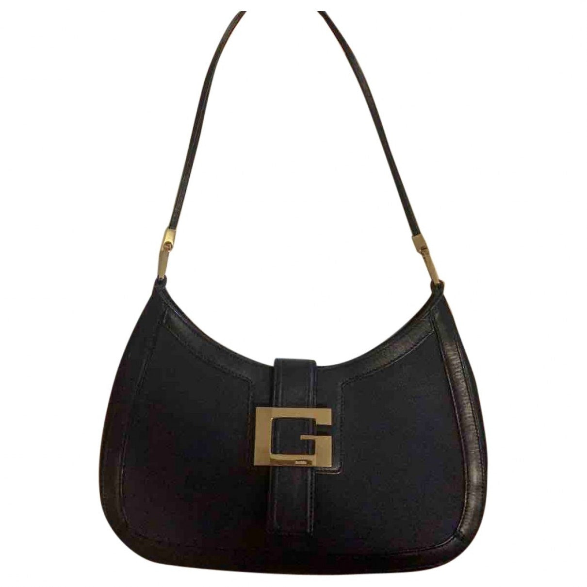 Gucci black leather handbag