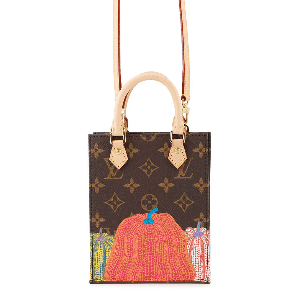 Louis Vuitton LVxYK Petite Sac Plat MulticolorM82112 Monogram Brown Shoes