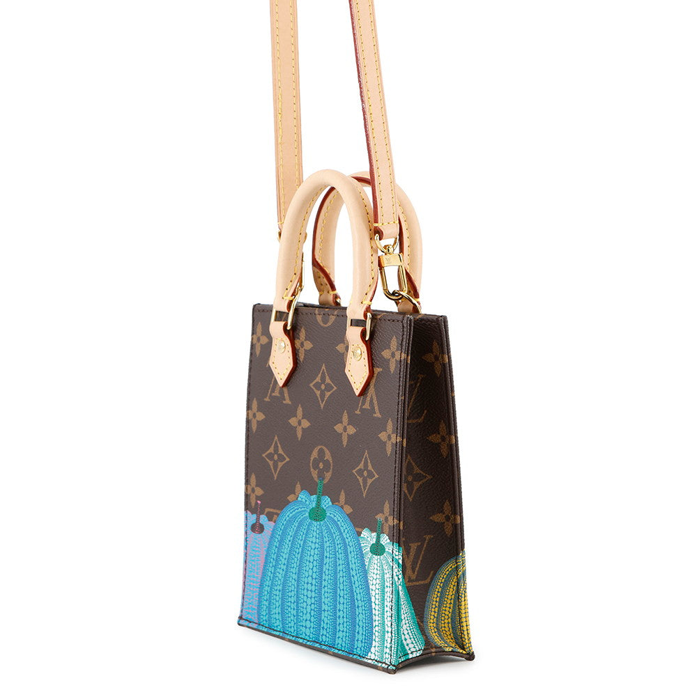 Louis Vuitton LVxYK Petite Sac Plat MulticolorM82112 Monogram Brown Shoes