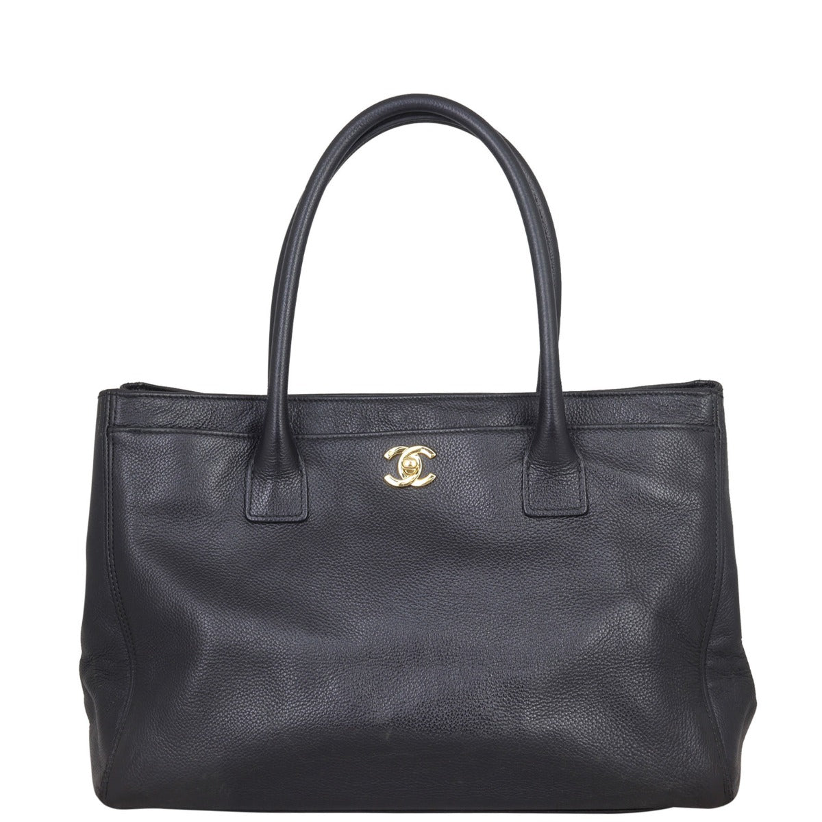 Chanel Cerf Tote Black Tote Bag