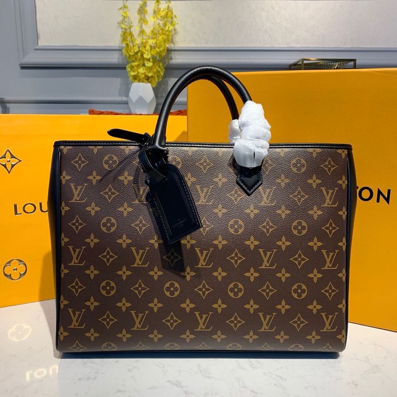 Top Quality Grand Sac Tote Bag For Canvas Monogram Shoulder Bag