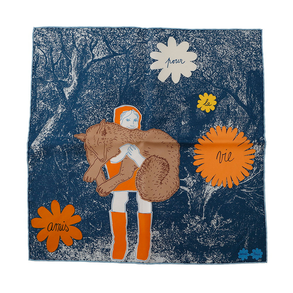 Carre Gavroche Lifelong Friends Amis Pour La Brown Travel Bag