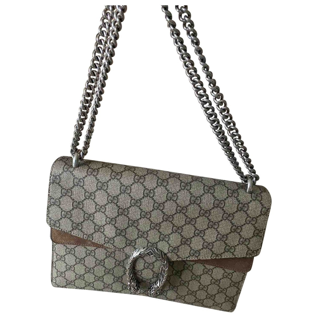 Gucci dionysus beige cloth handbag