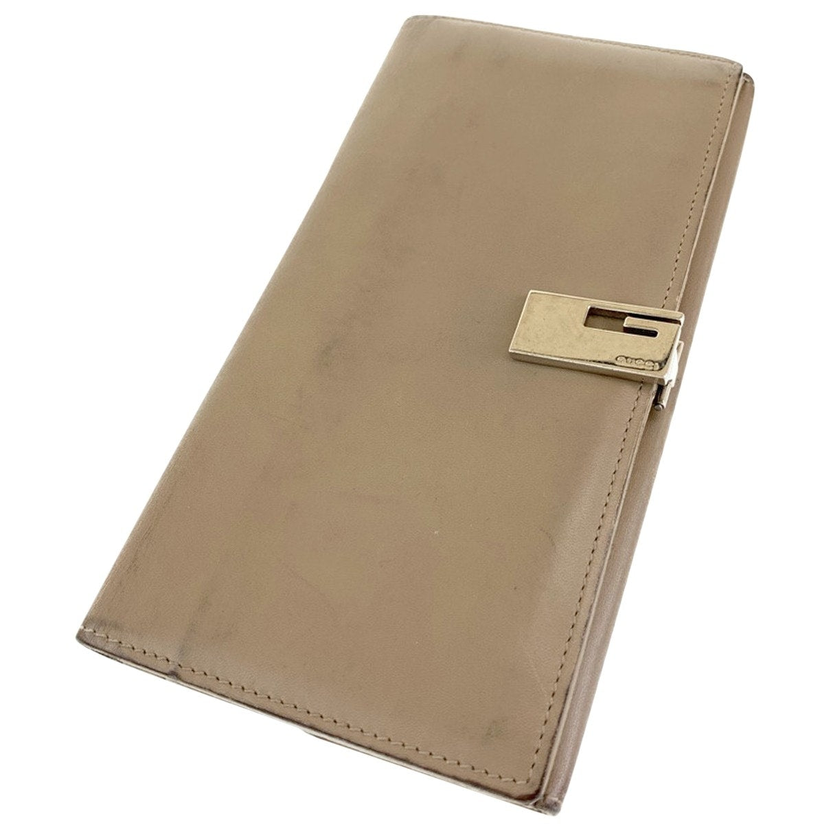 Gucci beige leather case