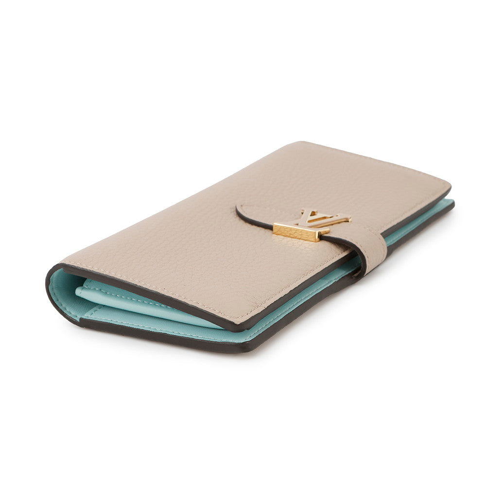 Louis Vuitton vertical GaletM81367 Taurillon Leather Wallet Case