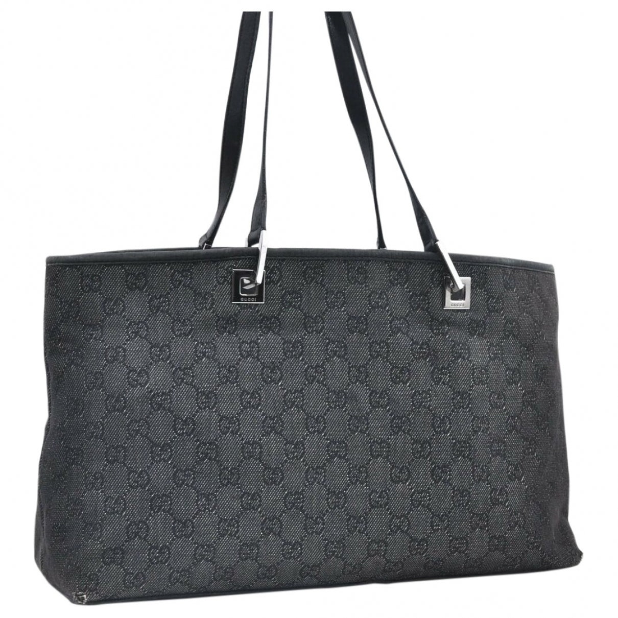 Gucci black leather handbag