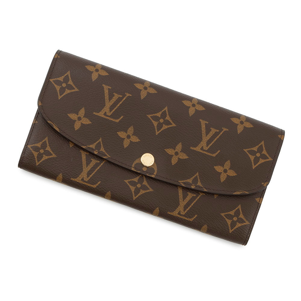 Louis Vuitton Portefeuille Emilie FuchsiaM60697 Monogram Handbag 3
