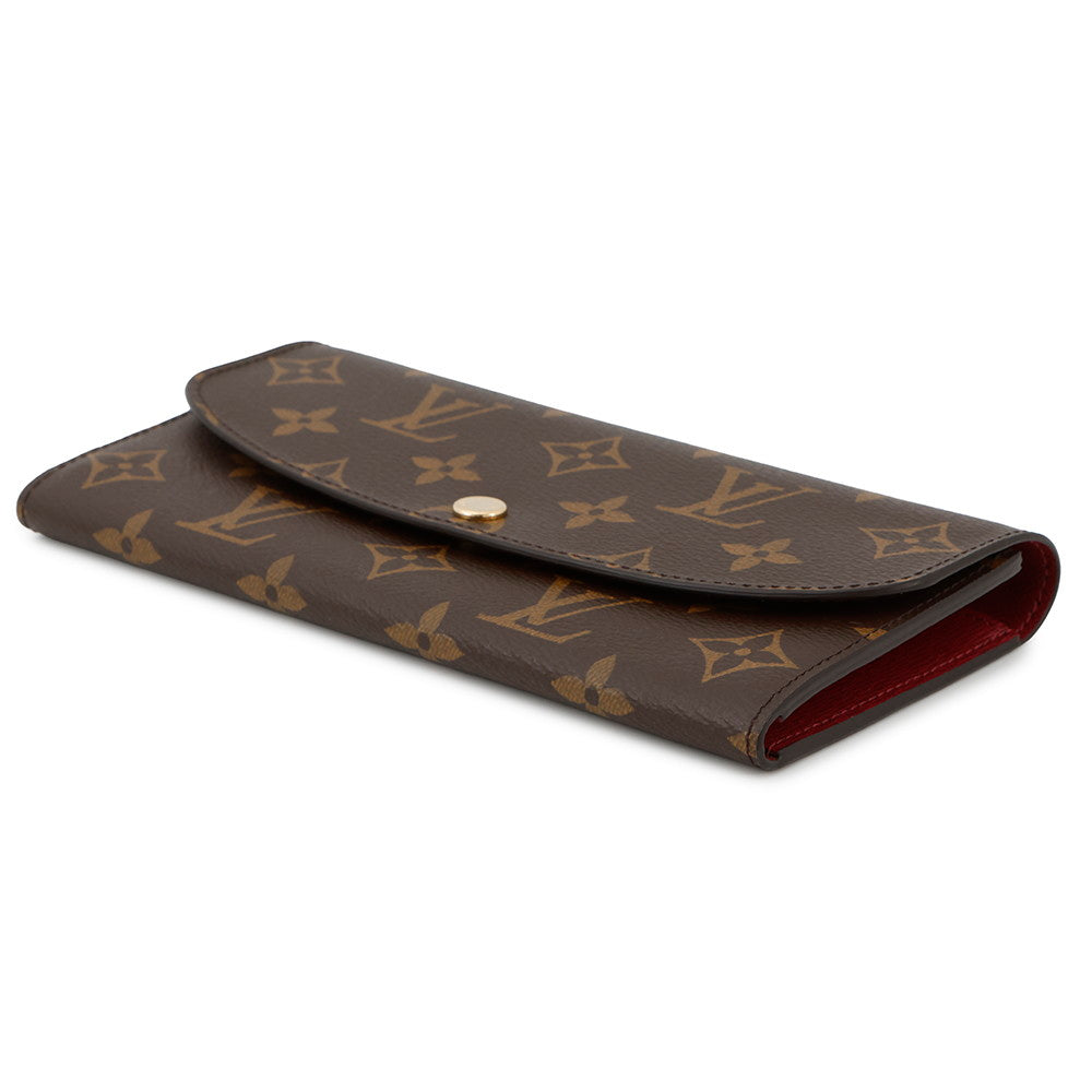 Louis Vuitton Portefeuille Emilie FuchsiaM60697 Monogram Handbag 3