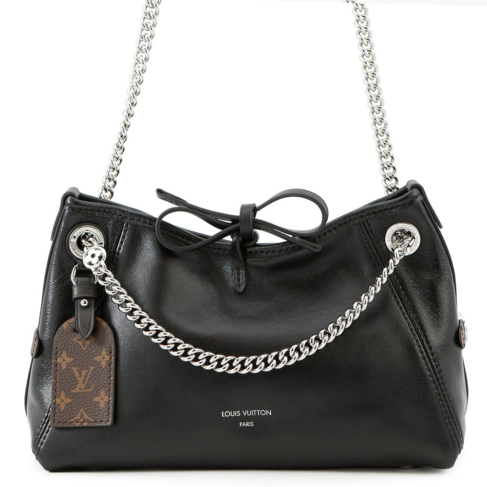 Louis Vuitton Carryall Vibe NoirM12888 Lamb Leather Handbag