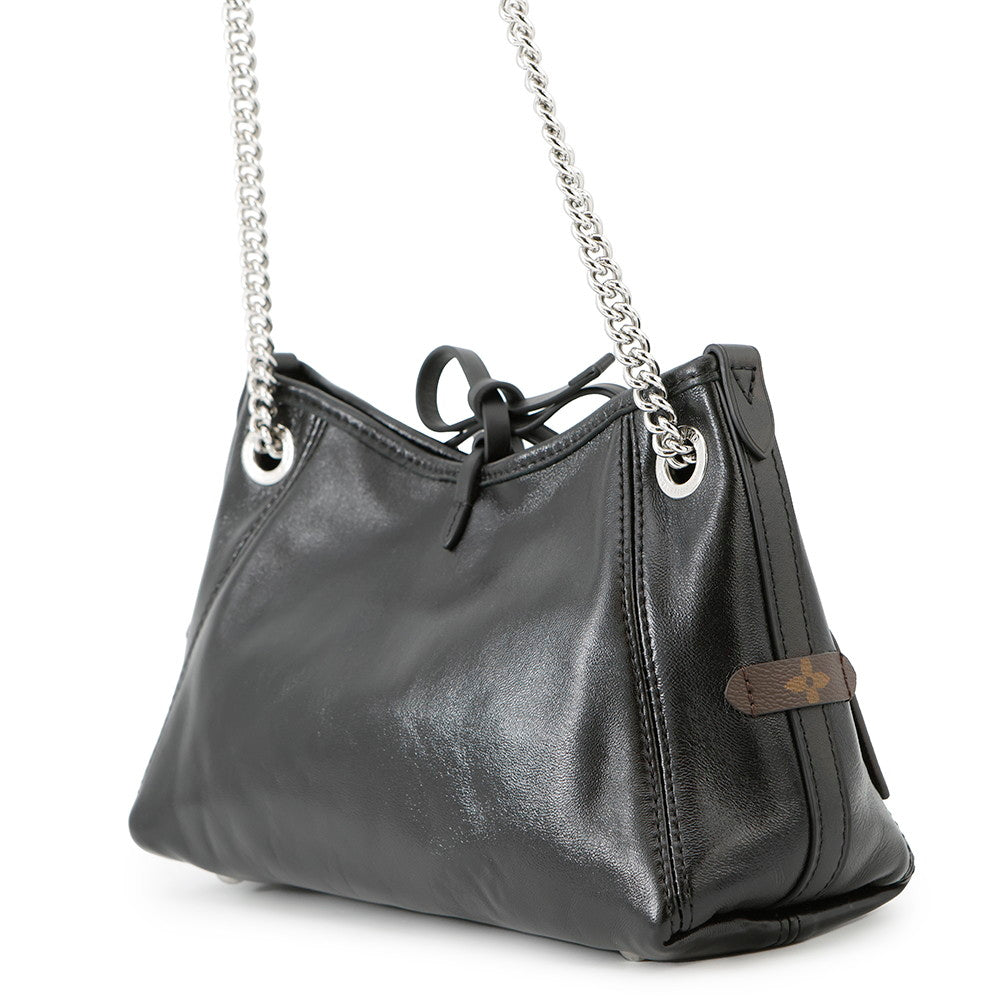 Louis Vuitton Carryall Vibe NoirM12888 Lamb Leather Handbag