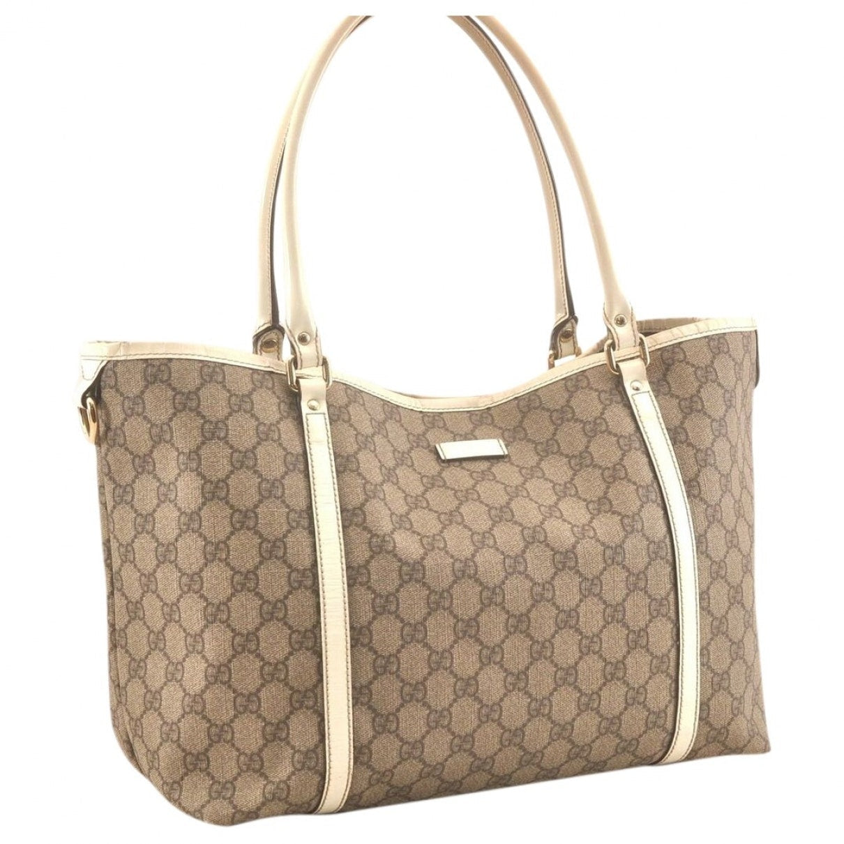 Gucci brown plastic handbag