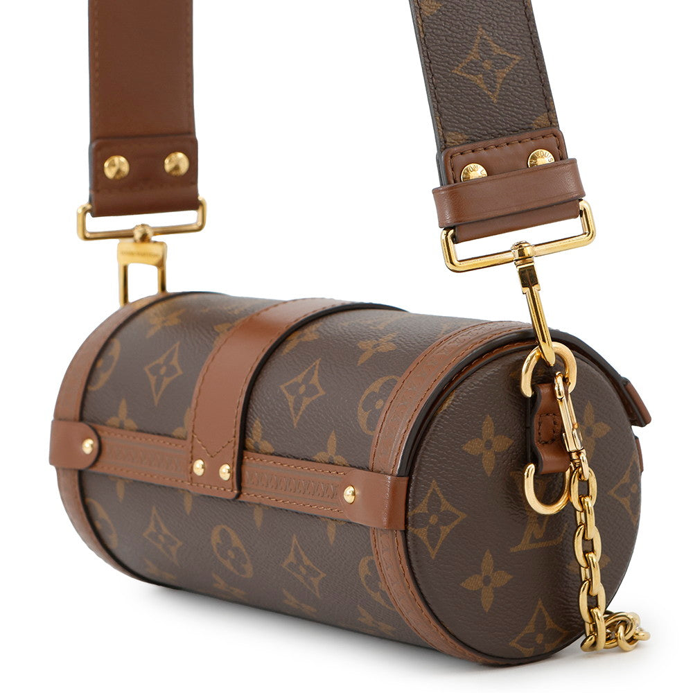 Louis Vuitton Papillon Trunk BrownM57835 Monogram Handbag 2