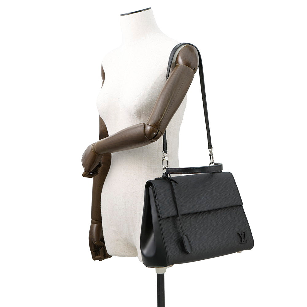 Louis Vuitton Cluny NoirM41312 Epi Leather Handbag