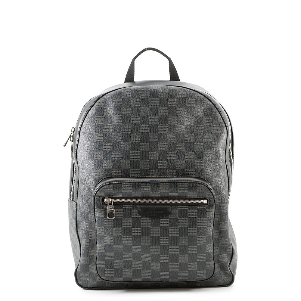Louis Vuitton Josh NoirN41473 Graphite Damier Handbag