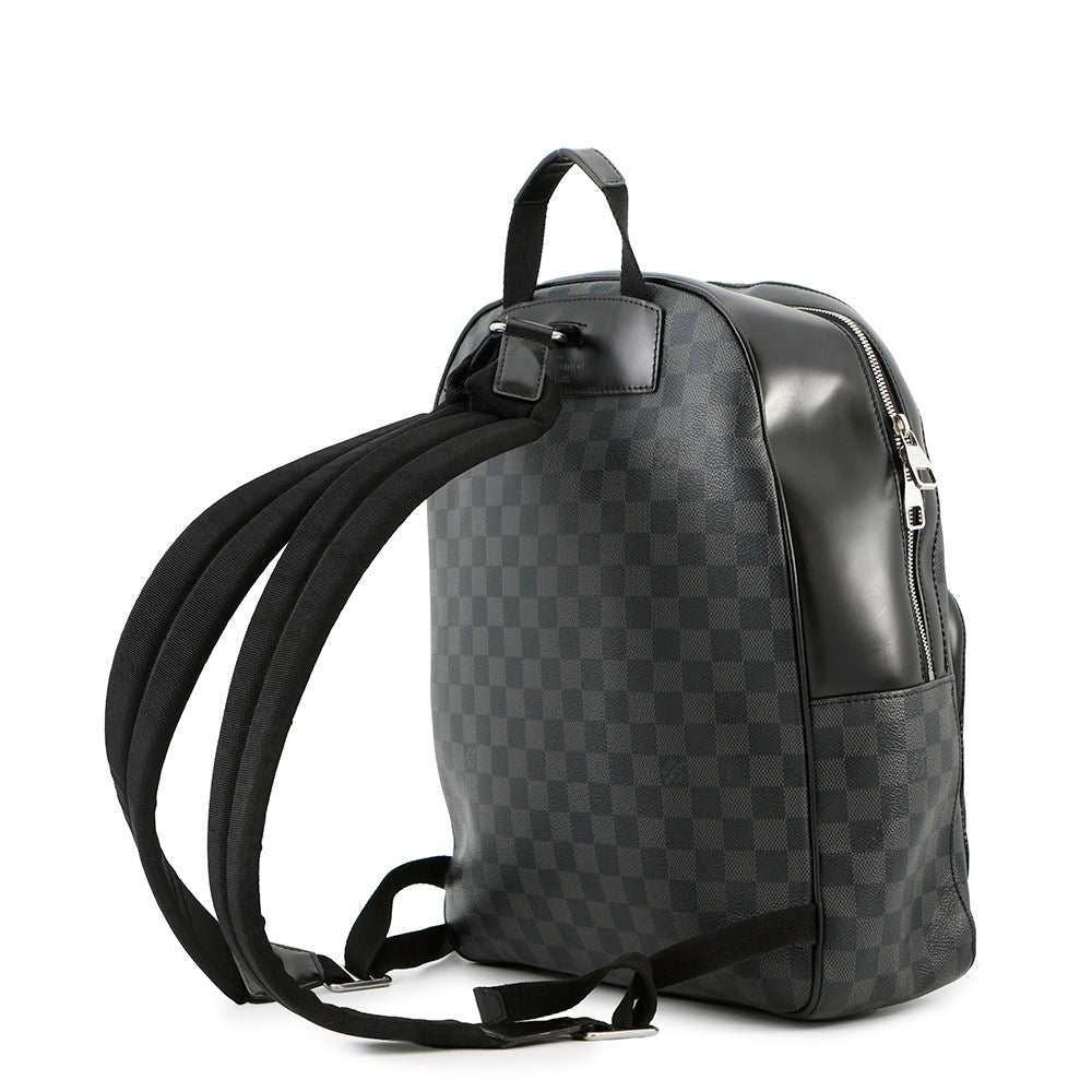 Louis Vuitton Josh NoirN41473 Graphite Damier Handbag