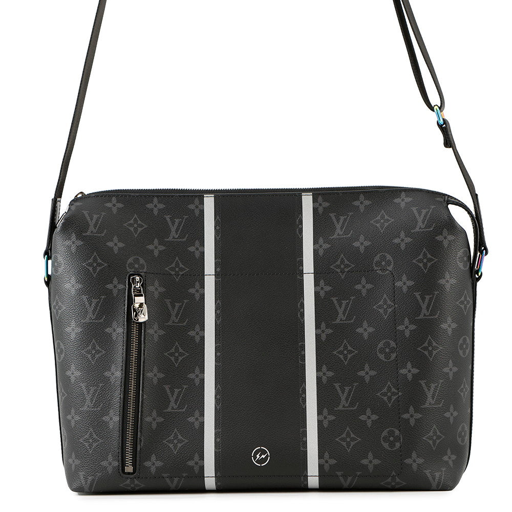 Louis Vuitton Apollo messenger NoirM43411 Eclipse Monogram Crossbody Bag