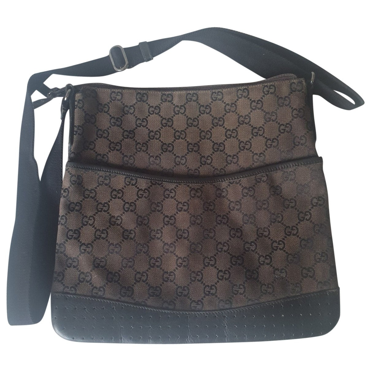 Gucci black cloth bag
