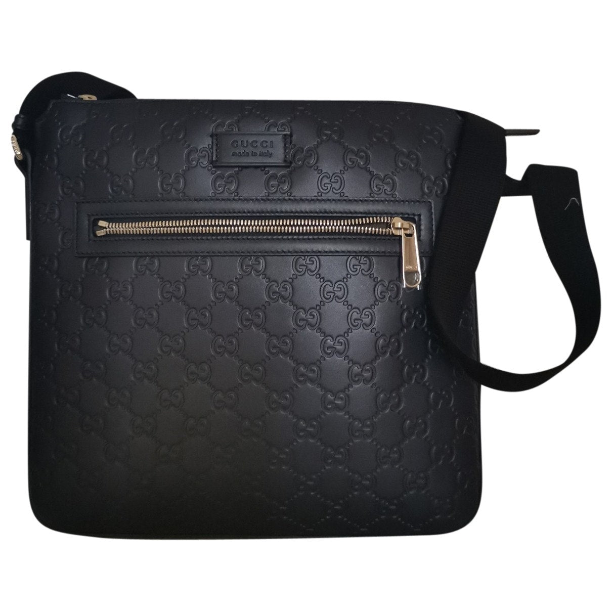 Gucci blue leather bag