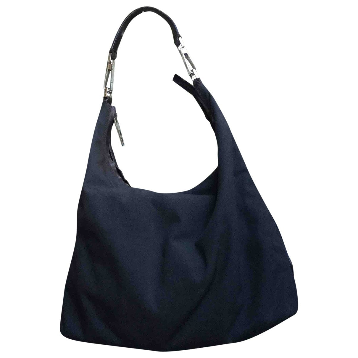 Gucci hobo brown cloth handbag