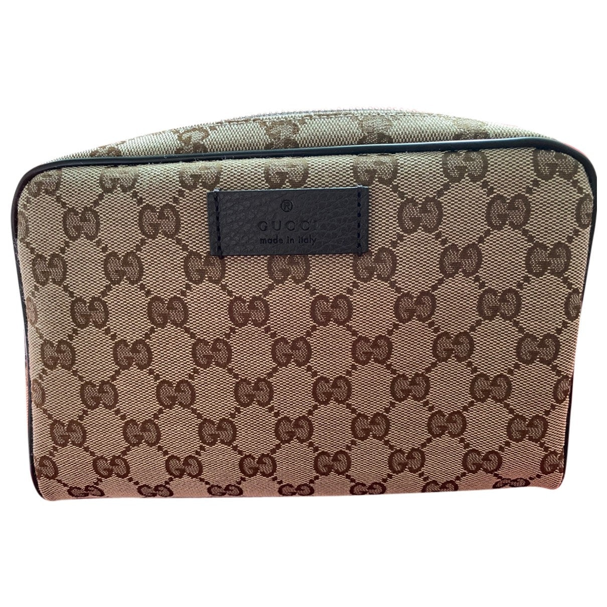 Gucci brown cotton bag
