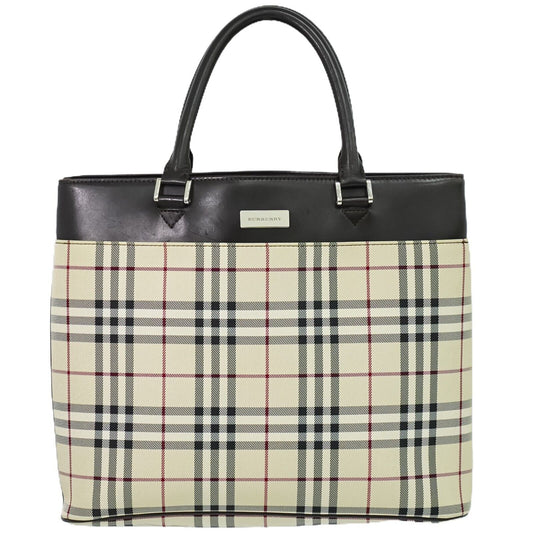 Burberry Luxury Tartan Tote Tote Bag