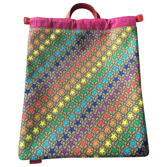 Gucci multicolour leather bag & pencil cases