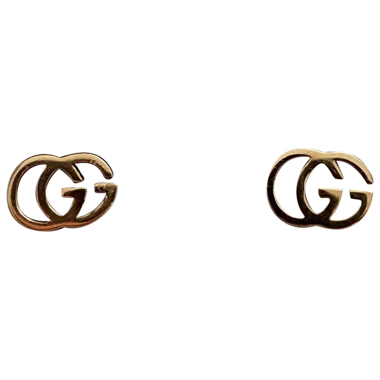 Gucci pink gold earrings