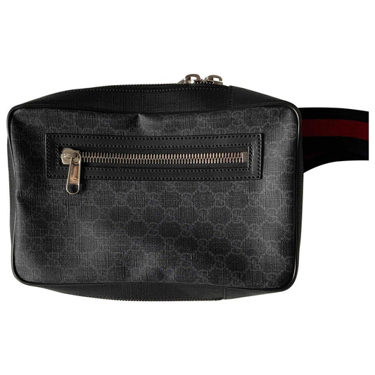 Gucci black cloth handbag