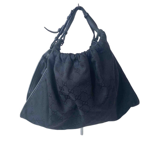 Gucci black cloth handbag