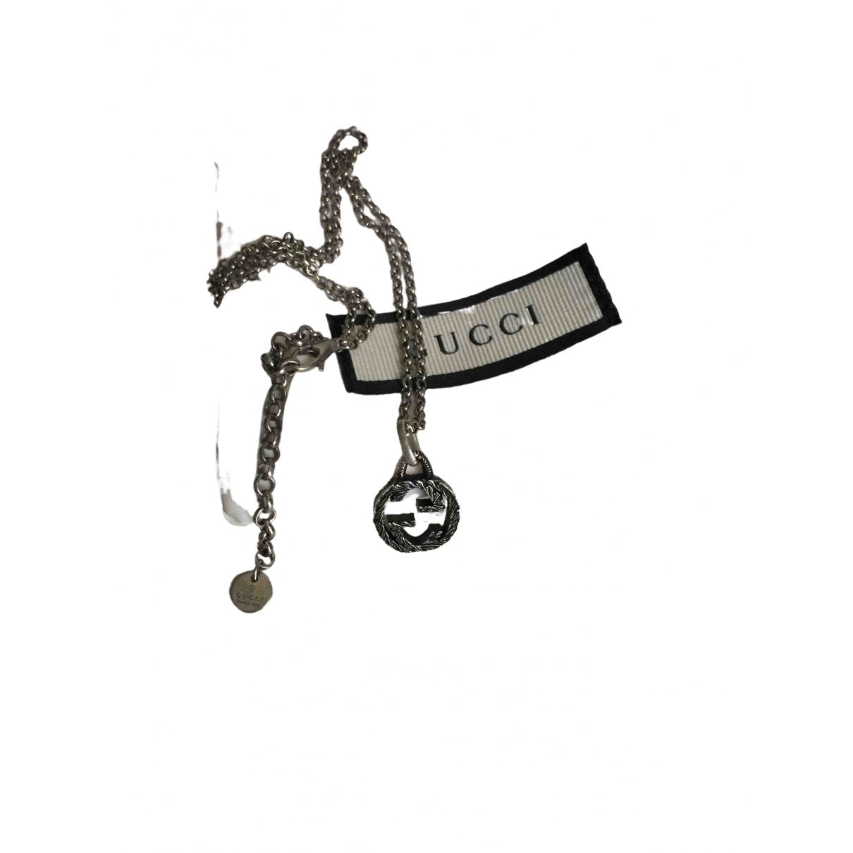 Gucci silver silver necklaces
