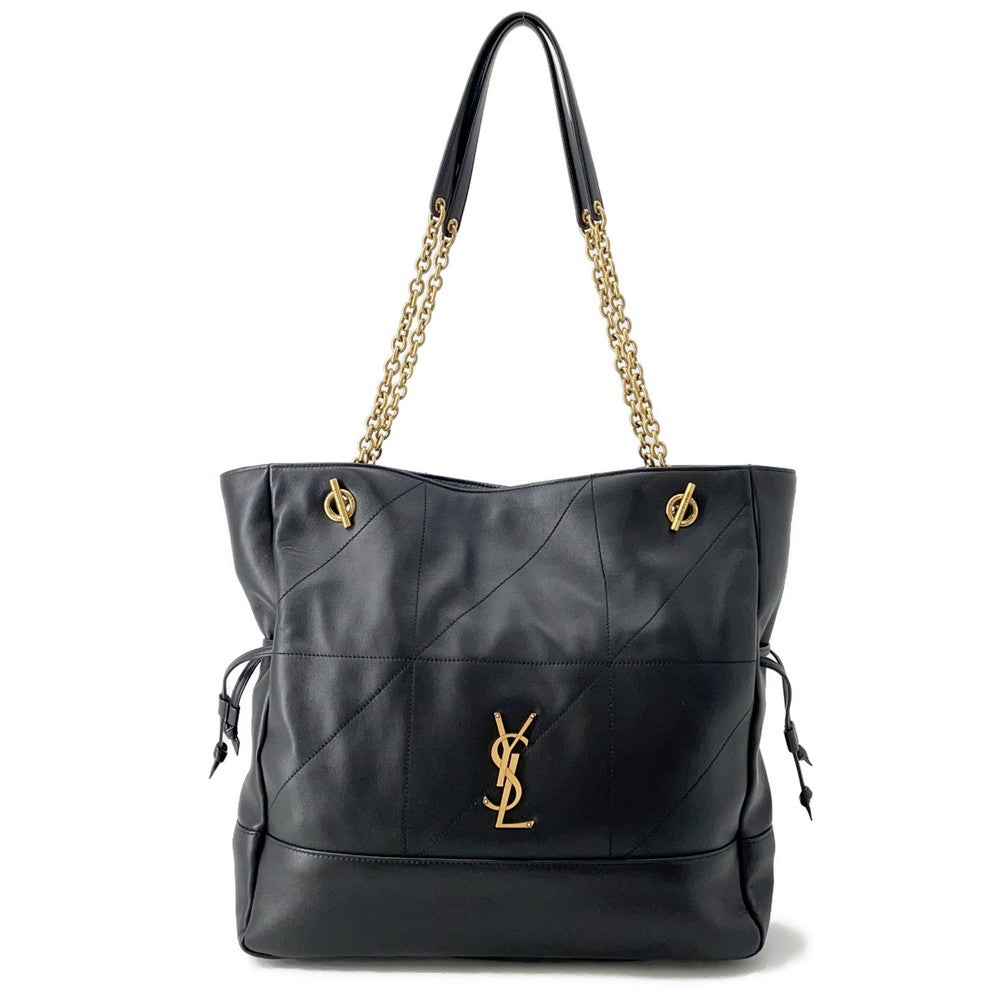 YSL Saint Laurent Tote Bag Jamie Black809824 Leather Chain Shoulder Bag