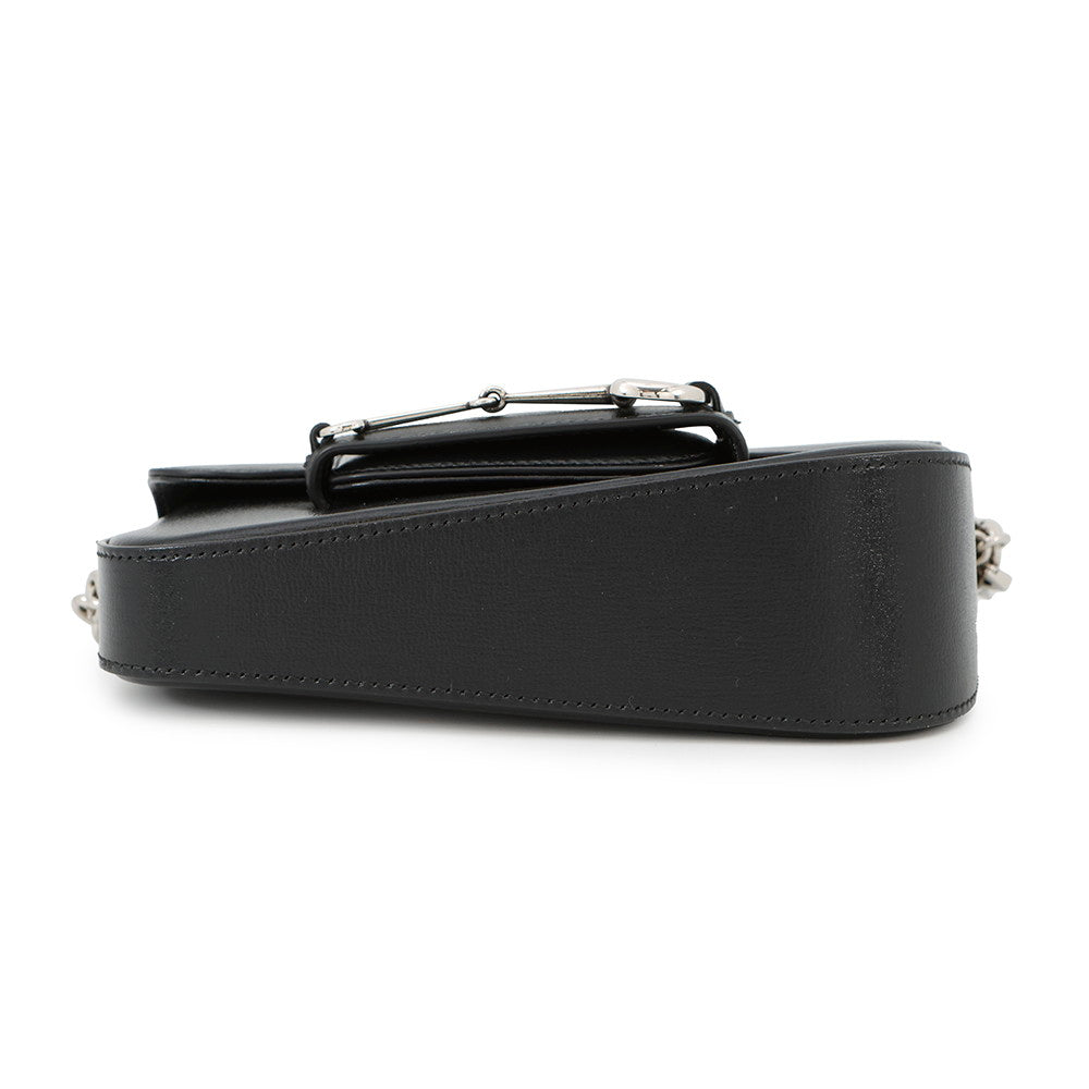 GUCCI GUCCI Horsebit1955 2WAYBag Black774209 Leather Size Mini
