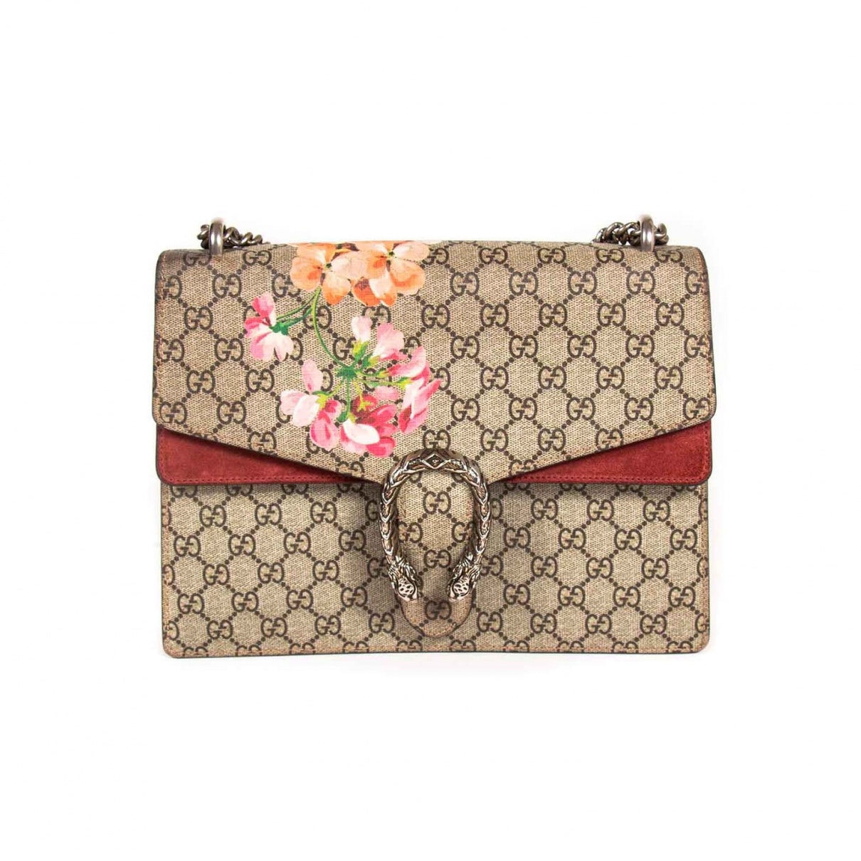 Gucci dionysus beige cloth handbag