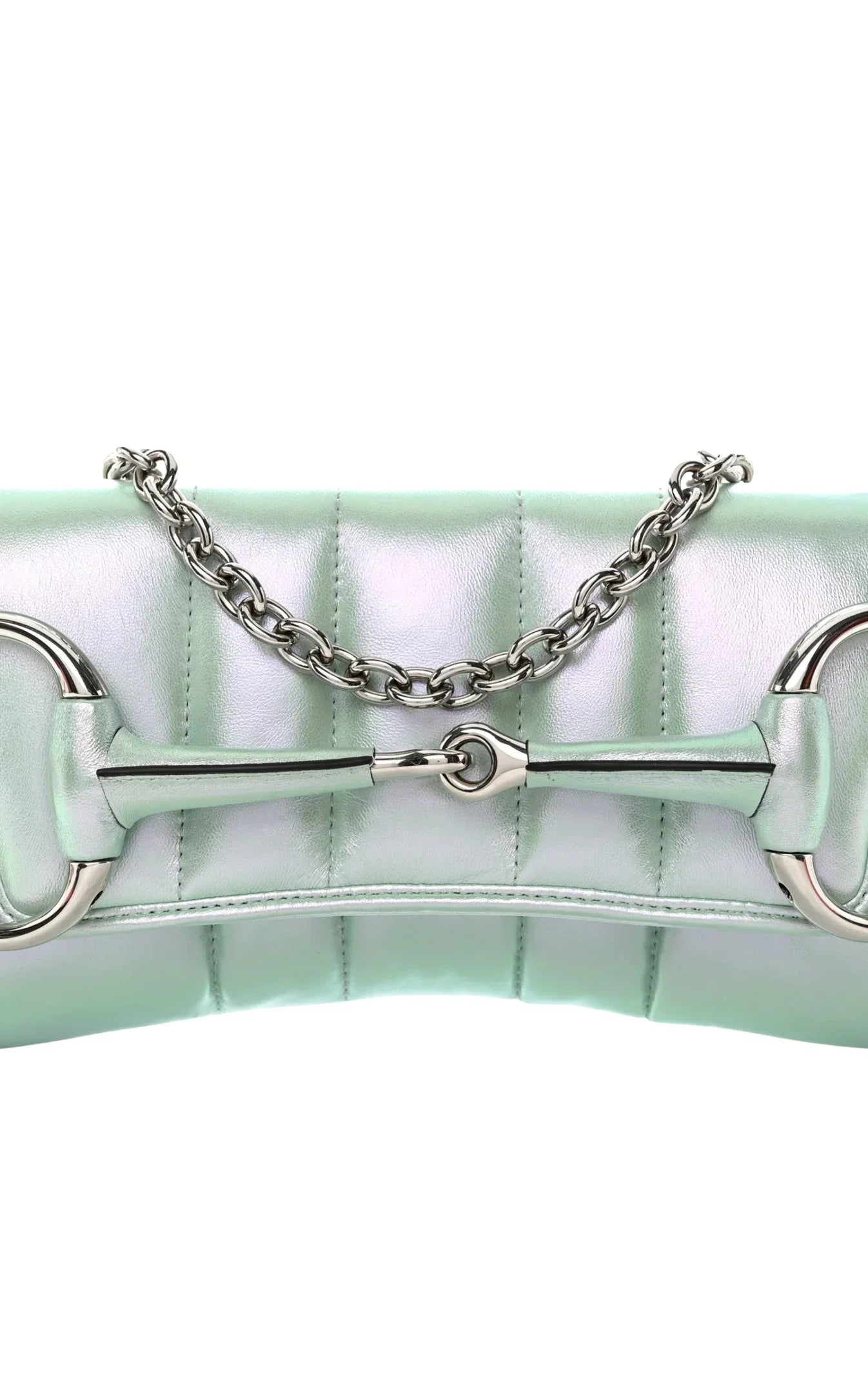 Gucci Horsebit Chain Shoulder Bag Vertical Quilted Leather Other Leather Shoulder Bag Bag